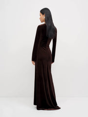Donya Velvet Dress