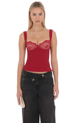 Sabrina Lace Top