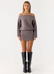 Ravyn Mini Dress - Grey