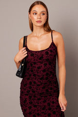 Red Bodycon Dress Singlet