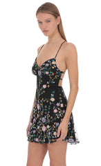 Fleur Sequin Mini Dress