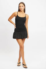Black Bubble Dress Singlet