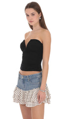 Marietta Tiered Mini Skirt