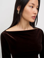 Donya Velvet Dress