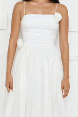 Trendsetter's Way Maxi Dress White