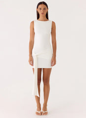 Everly Mini Dress - White