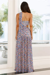 What A Girl Loves Strapless Maxi Dress Multi