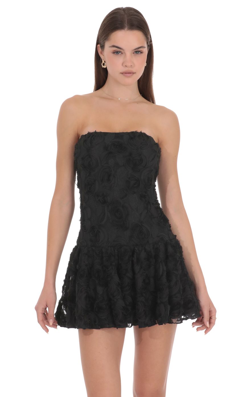 Rosette Mini Dress