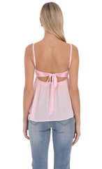 Lysette Babydoll Top in Pink