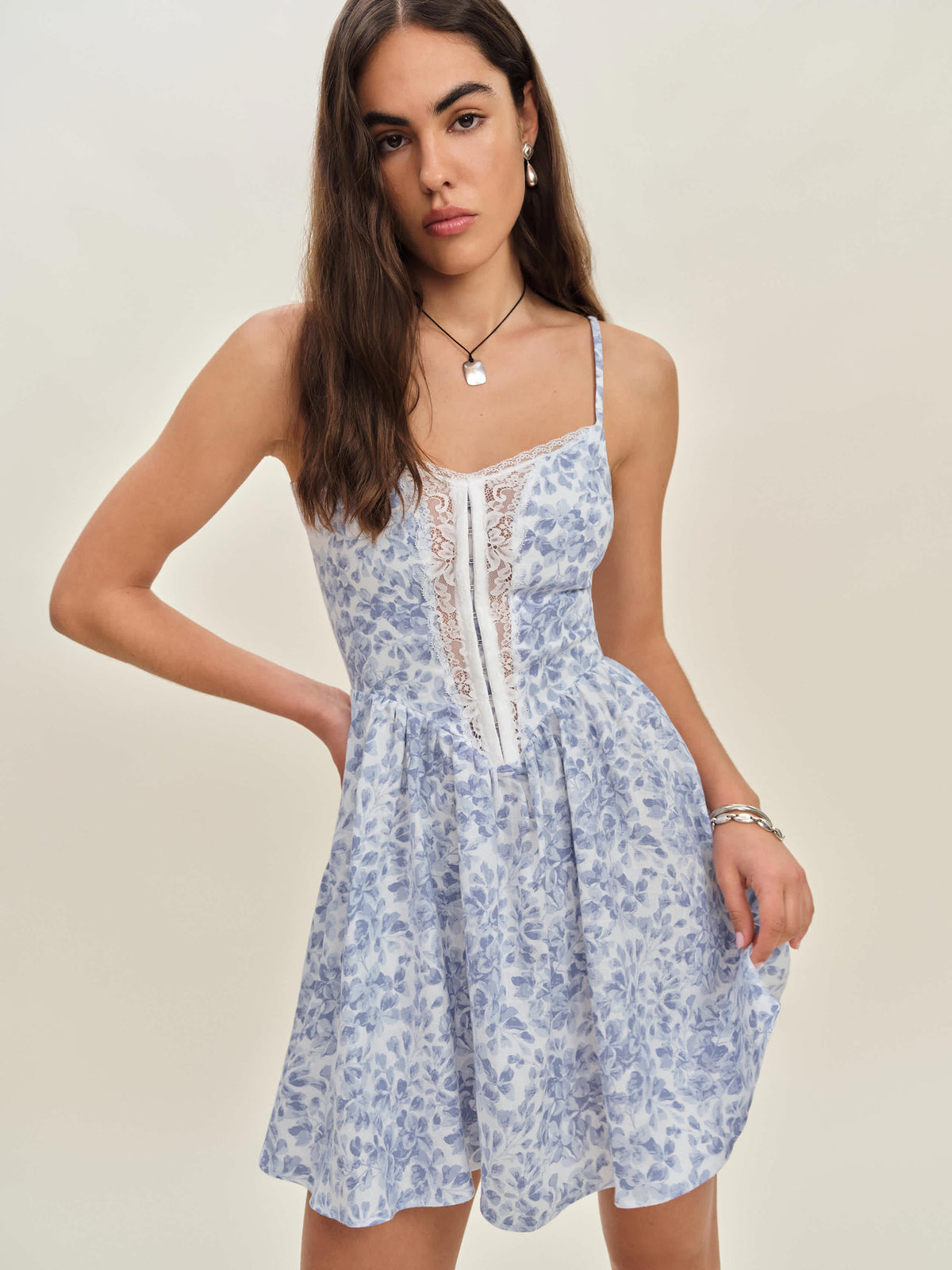 Olina Linen Dress