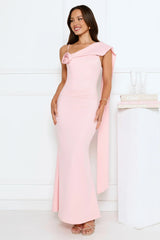 Luxe Frenzy Maxi Dress Pink