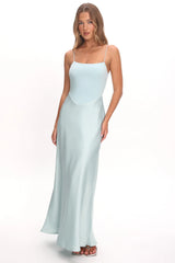 Talk To Me Cami Strap Maxi Dress Mint