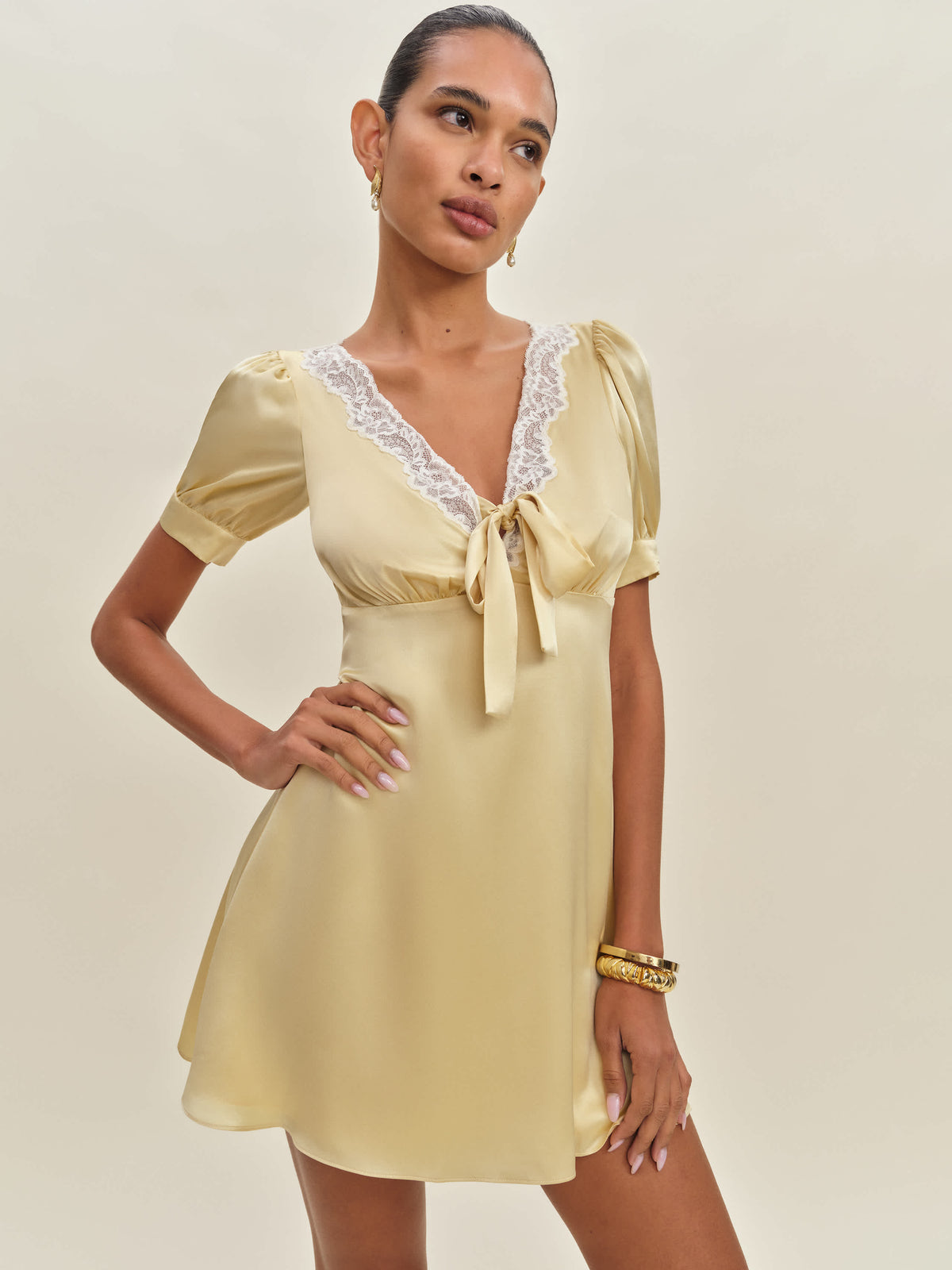 Avin Silk Dress