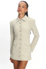 LIONESS Cheri Mini Dress Matcha
